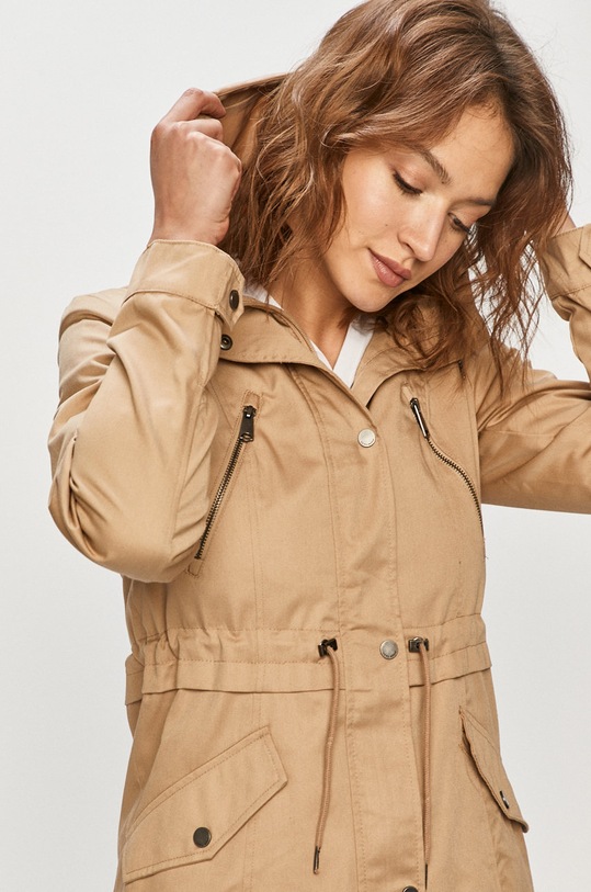 Vero Moda - Bunda parka béžová 10238697