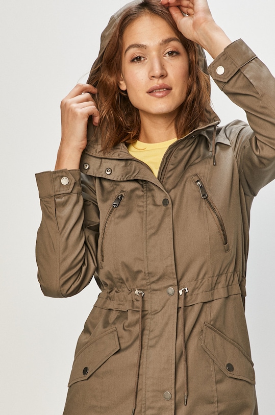 Vero Moda - Parka zielony 10238697