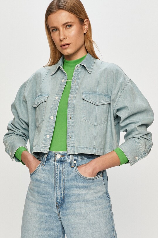 Levi's - Camasa lung albastru 17718.0002