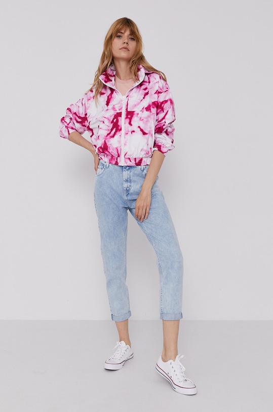Bomber bunda Calvin Klein Jeans J20J215643.4891 růžová SS21