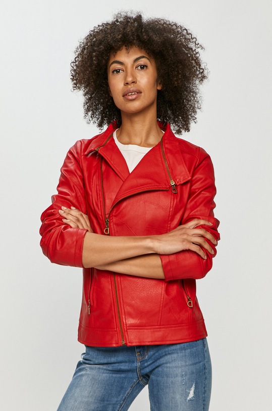 Desigual Ramoneska 21SWEW73 bez kaptura czerwony 21SWEW73