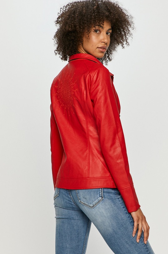 Odzież Desigual Ramoneska 21SWEW73 21SWEW73 czerwony