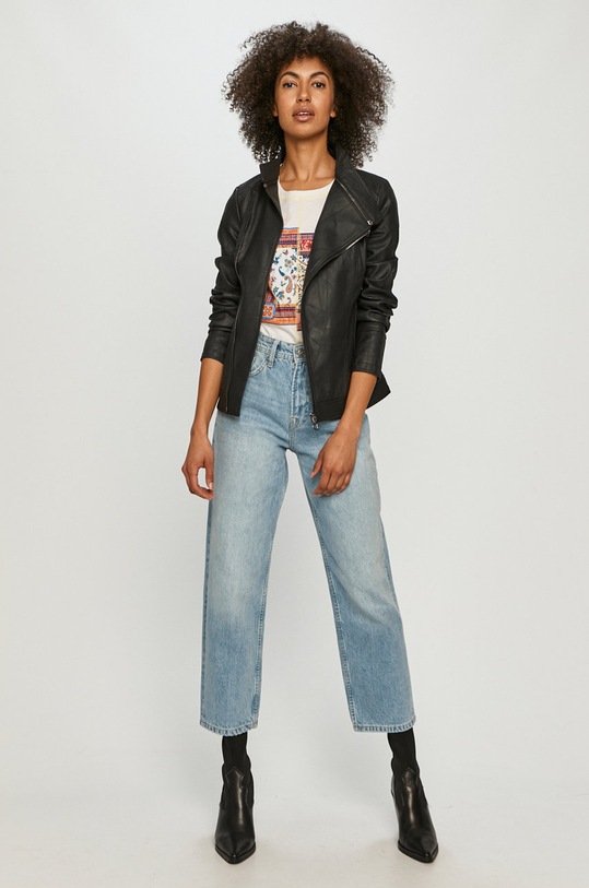 Desigual Ramoneska 21SWEW73 bez kaptura czarny 21SWEW73