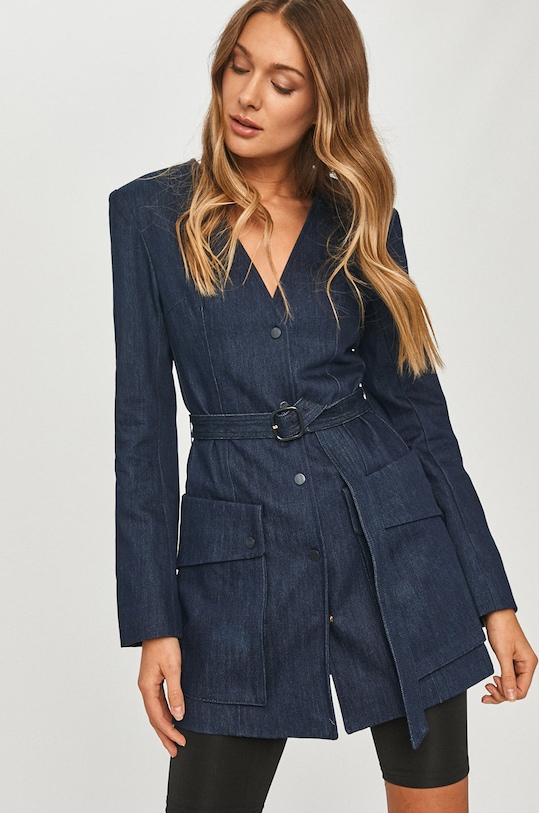 Miss Sixty - Rifľový kabát nezateplené tmavomodrá 6N1WJ4010000