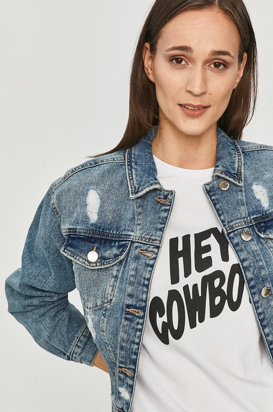 Only geacă din denim albastru 15220545