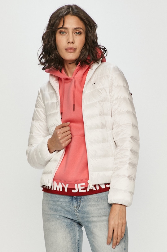 Tommy Jeans - Geaca cu captuseala alb DW0DW09933.4891