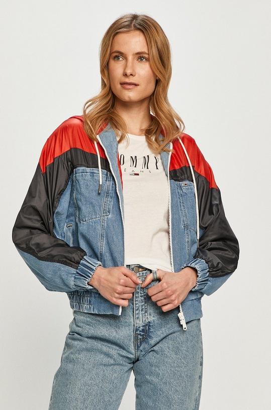 Tommy Jeans - Kurtka DW0DW10073.4891 niebieski DW0DW10073.4891