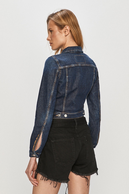 Oblečenie Diesel - Rifľová bunda 00SR08.0ABBM tmavomodrá