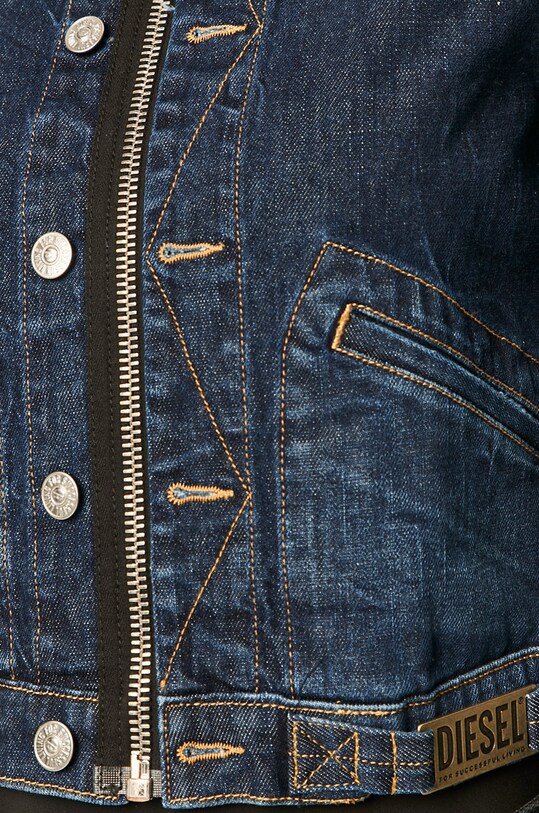 Diesel geacă din denim 00SR08.0ABBM bleumarin