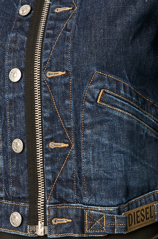 Diesel - Rifľová bunda 00SR08.0ABBM tmavomodrá