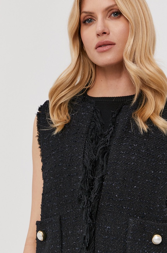 Pinko - Bezrękawnik czarny 1G15N8.8440