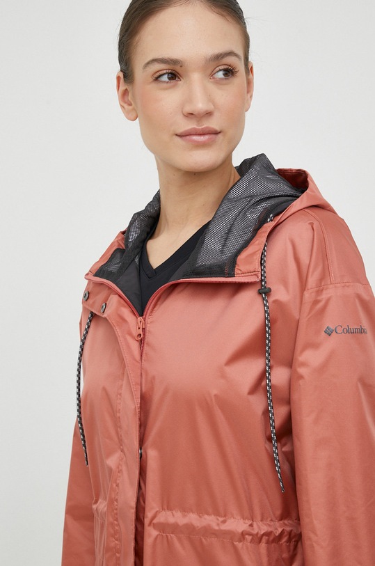 Αδιάβροχο μπουφάν Columbia Columbia Splash Side πορτοκαλί 1931651