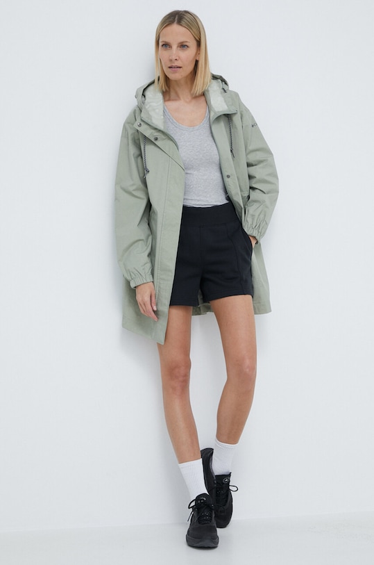 Columbia giacca impermeabile Splash Side 1931651 verde SS24