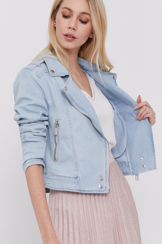 Morgan Kurtka jeansowa 211.VAMMY niebieski