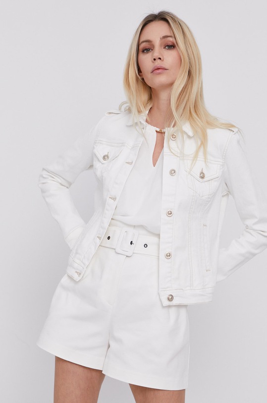 Morgan Kurtka jeansowa 211.VICTOR biały SS21