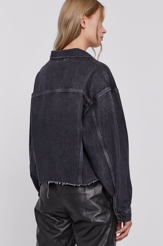 Одежда Джинсовая куртка AllSaints WO070U чёрный