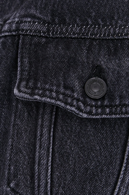 Džínová bunda AllSaints WO070U černá