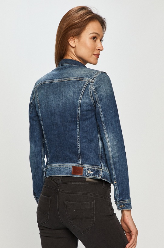 Odzież Pepe Jeans - Kurtka jeansowa L51 PL401014PO1.000 niebieski