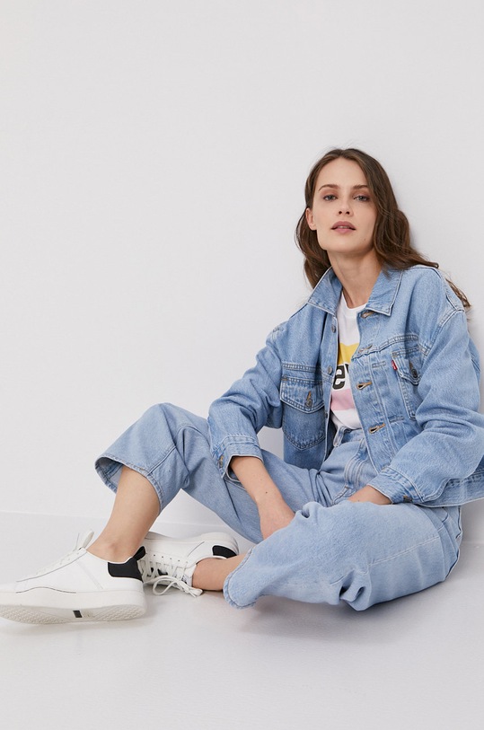 Džínová bunda Levi's modrá 36757.0002