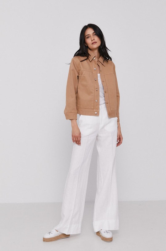 United Colors of Benetton Kurtka 2IH6535P5.193 beżowy SS21