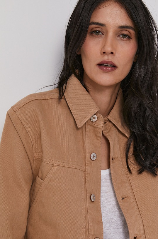United Colors of Benetton Kurtka 2IH6535P5.193 beżowy