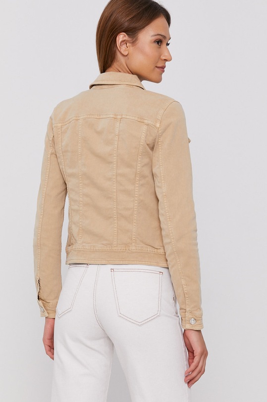 Odzież United Colors of Benetton Kurtka jeansowa 2WP1535T3.903 beżowy
