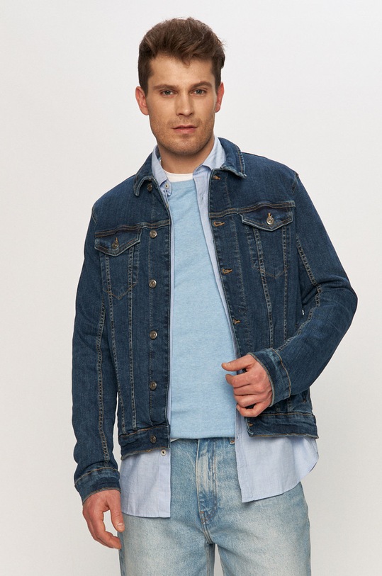 Tom Tailor geacă din denim necaptusit bleumarin 1024903.10281