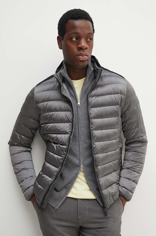 Μπουφάν με επένδυση από πούπουλα Guess άλλο γκρί M1RL47.WDQ50