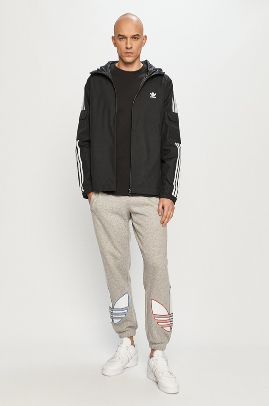 adidas Originals - Kurtka GN3475 Adicolor Classics 3-Stripes GN3475 czarny SS21