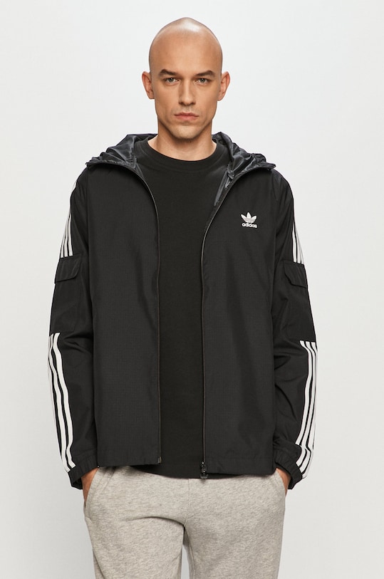 adidas Originals - Kurtka GN3475 Adicolor Classics 3-Stripes czarny GN3475