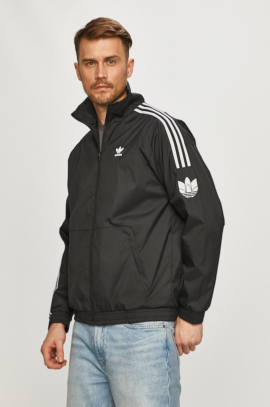 adidas Originals - Kurtka GN3535 nieocieplane czarny GN3535