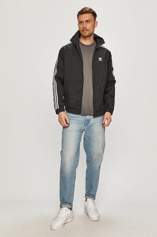 adidas Originals - Kurtka GN3535 GN3535 czarny SS21