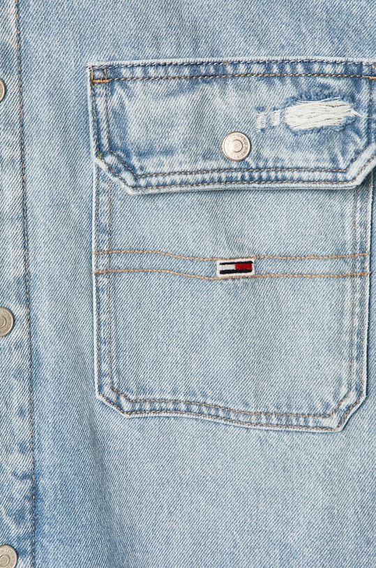Tommy Jeans - Rifľová bunda DM0DM10299.4891 modrá