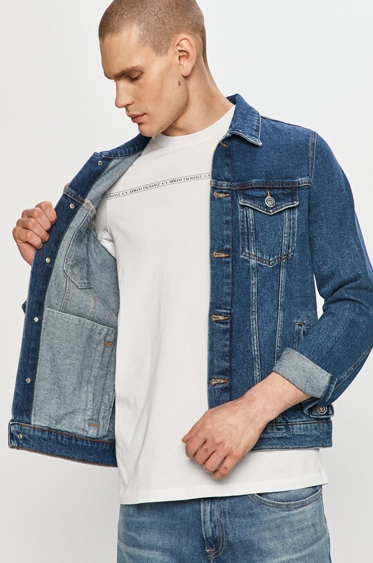 Trussardi Jeans geacă din denim 52S00255.1Y000156