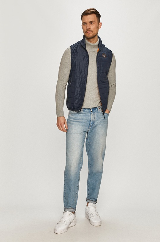 Napapijri - Prsluk NP0A4F9W mornarsko plava SS21