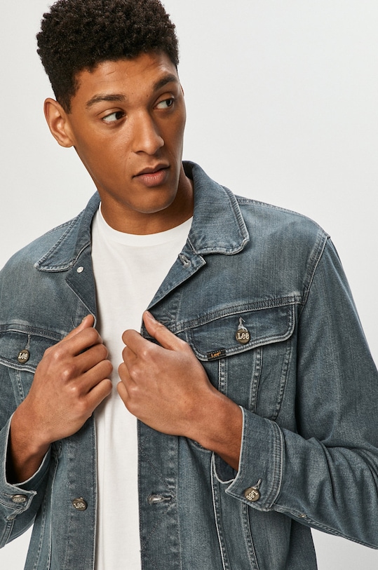 Lee - Kurtka jeansowa L89RNKUQ niebieski
