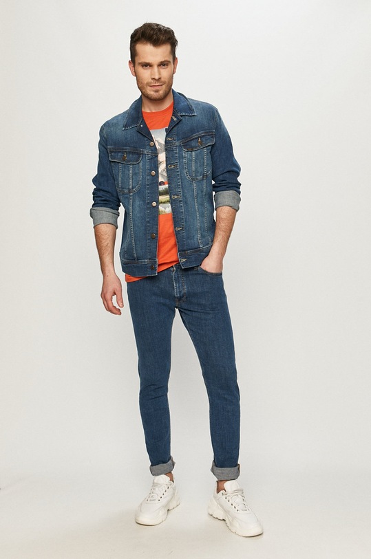 Lee geacă din denim L89RNLQN bleumarin AA00