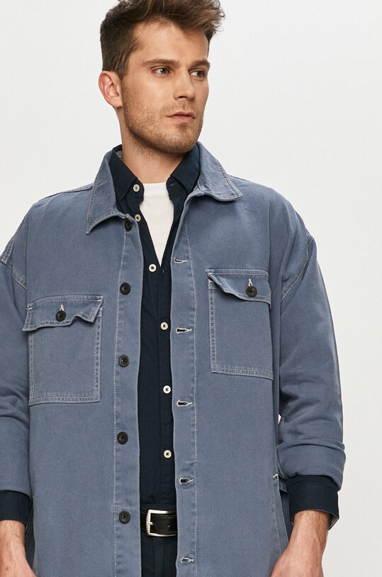Rifľová bunda Dr. Denim modrá 2111101I690