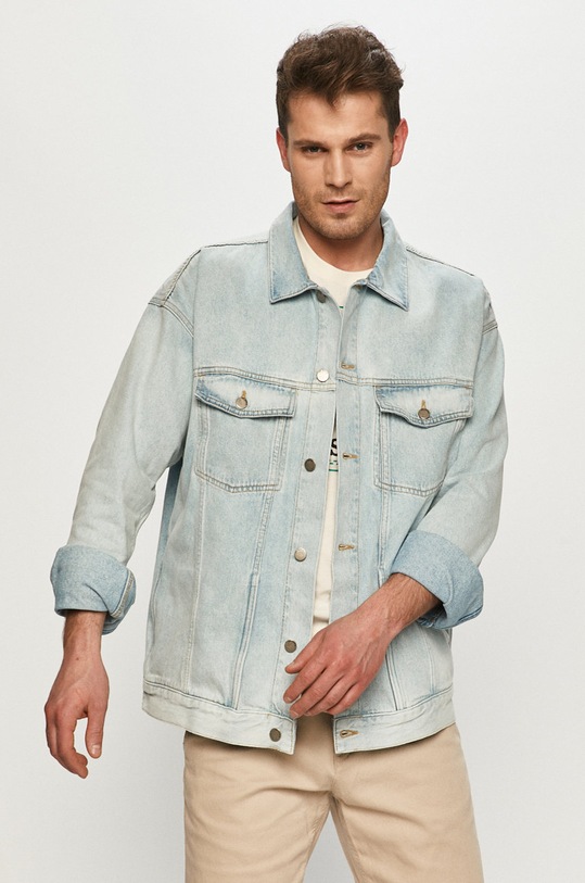 Dr. Denim Kurtka jeansowa bez kaptura niebieski 2111102F940