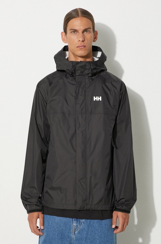 Clothing Helly Hansen rain jacket Loke 62252 black