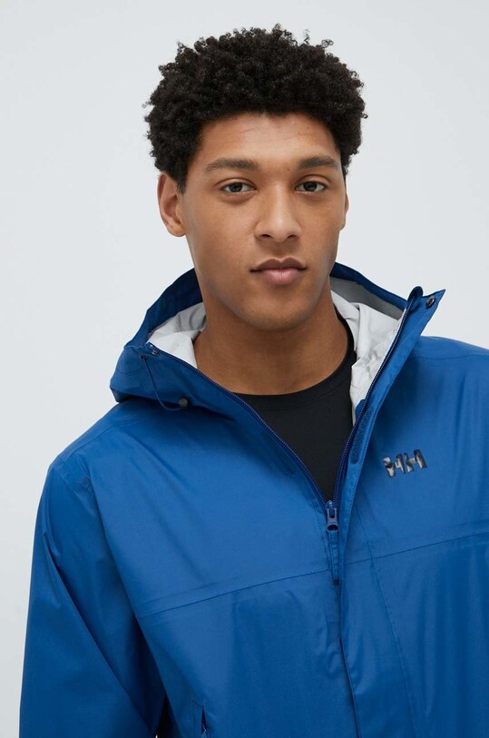 Противодождевая куртка Helly Hansen loke с капюшоном тёмно-синий 62252