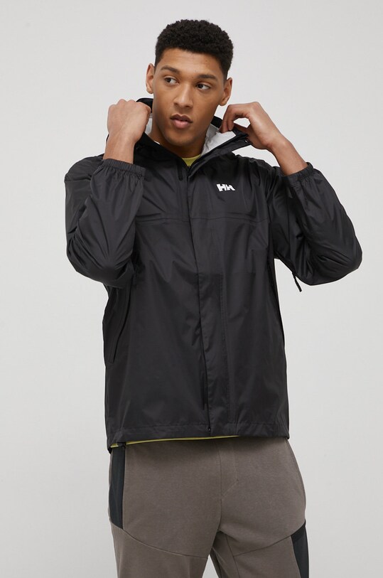 Nepromokavá bunda Helly Hansen Loke nezateplené černá 62252