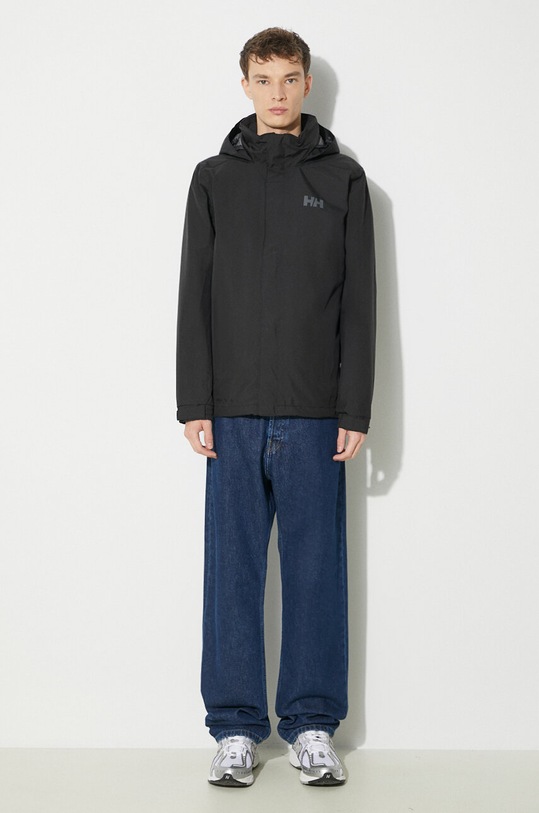 Helly Hansen outdoor jacket Dubliner 62643 black SS24