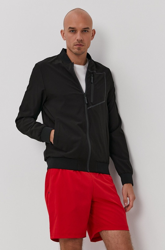 4F giacca bomber non isolato nero H4L21.KUMC001