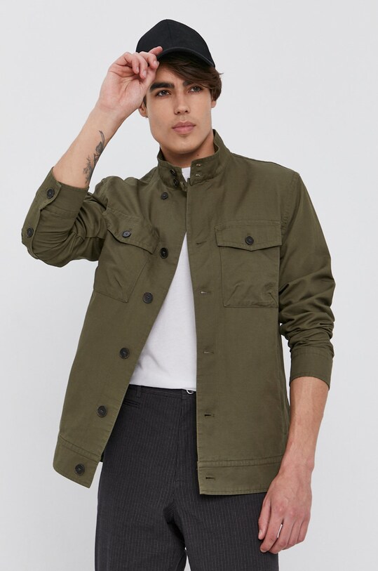 Куртка Sisley с подкладкой зелёный 2ZT453CE9.35A