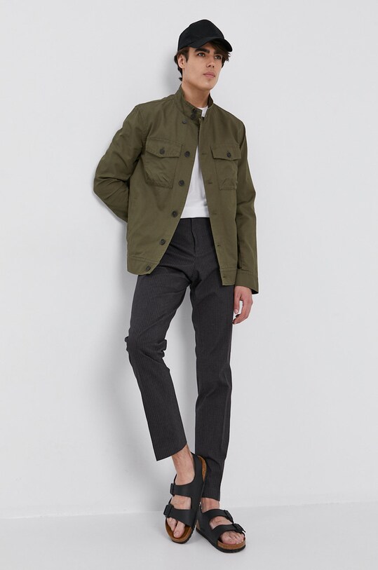 Куртка Sisley 2ZT453CE9.35A зелёный SS21