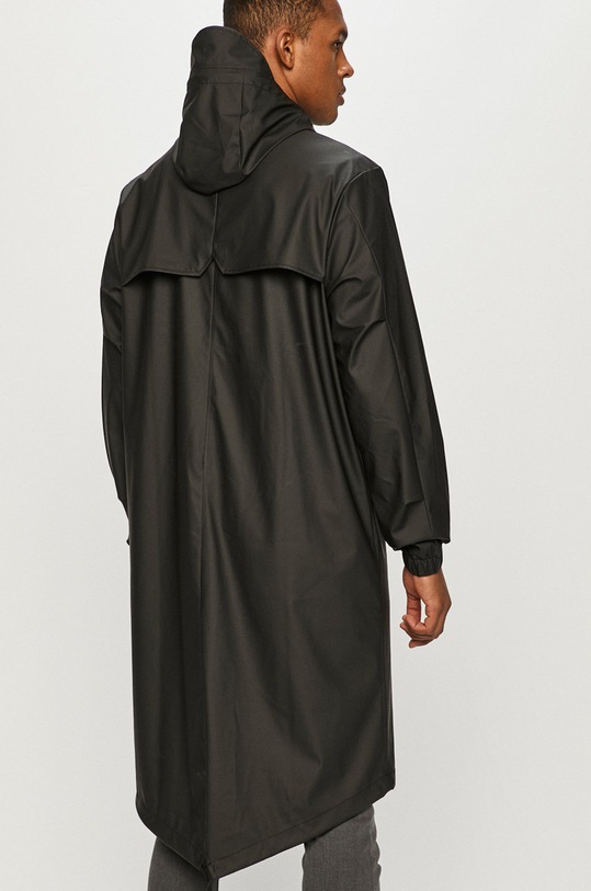 Rains - Kurtka przeciwdeszczowa 1814 Fishtail Parka 1814.01 czarny