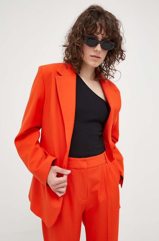 Піджак Samsoe Samsoe F21100157 помаранчевий