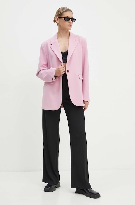 Піджак Samsoe Samsoe F21100157 рожевий SS25