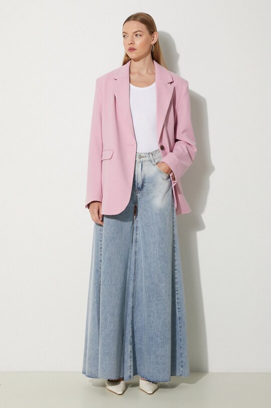 Піджак Samsoe Samsoe F21100157 рожевий SS25